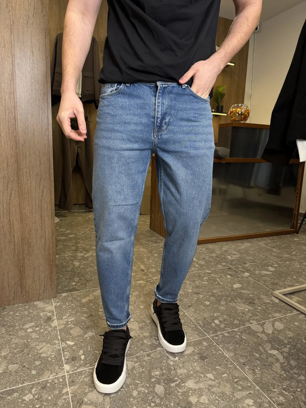 Джинси mom fit