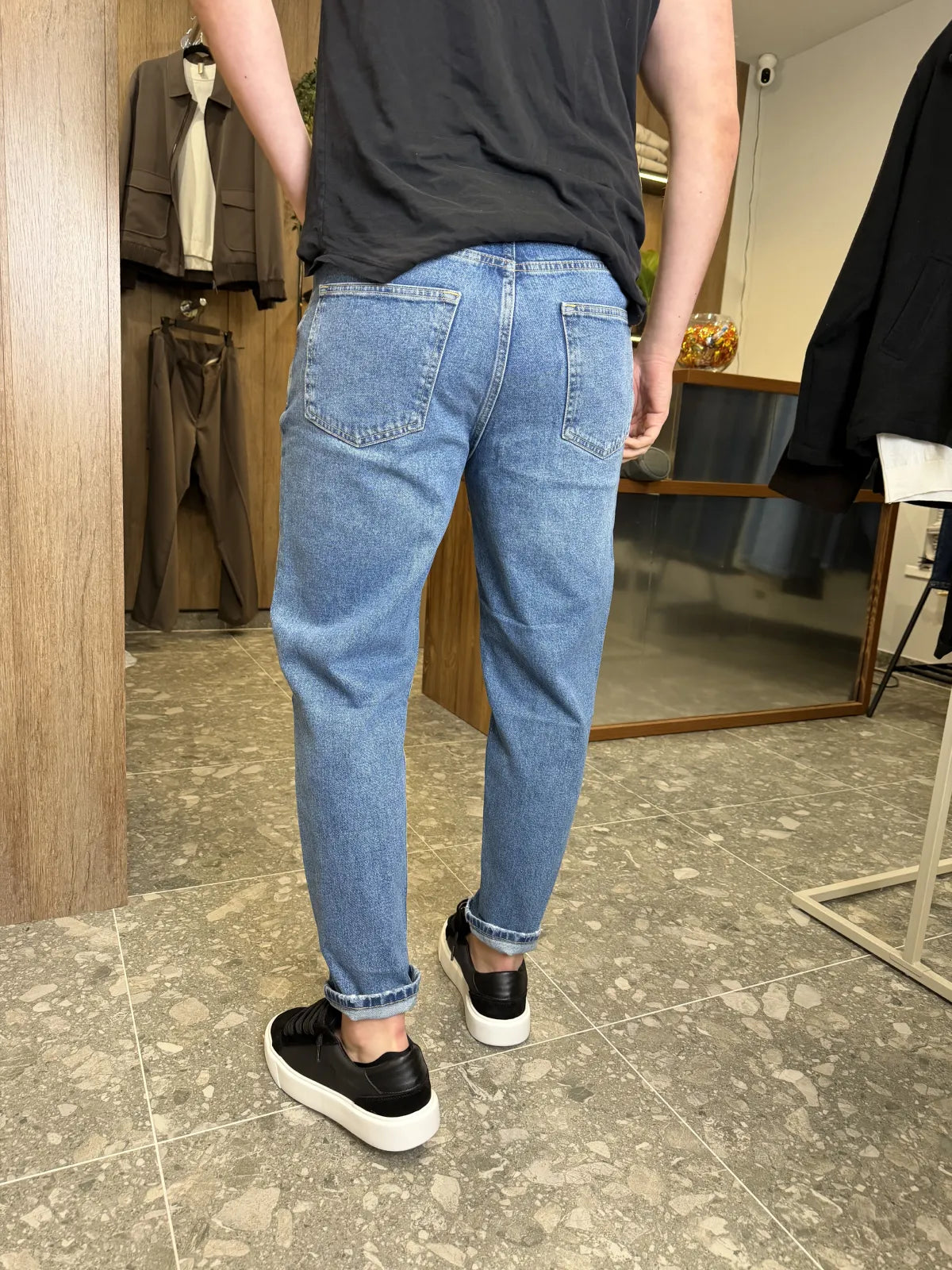Джинси mom fit