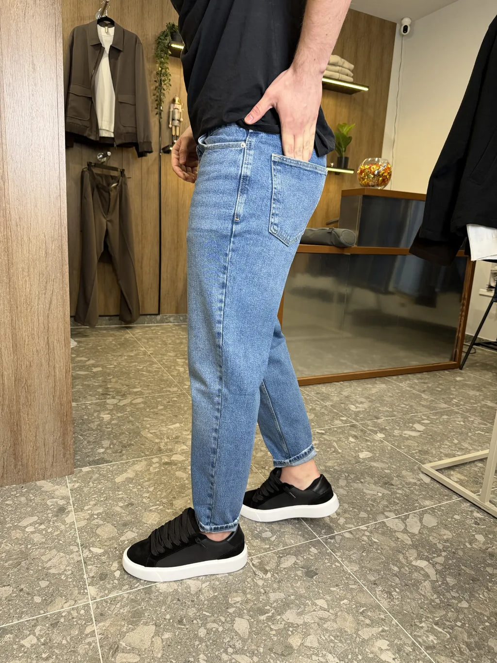 Джинси mom fit