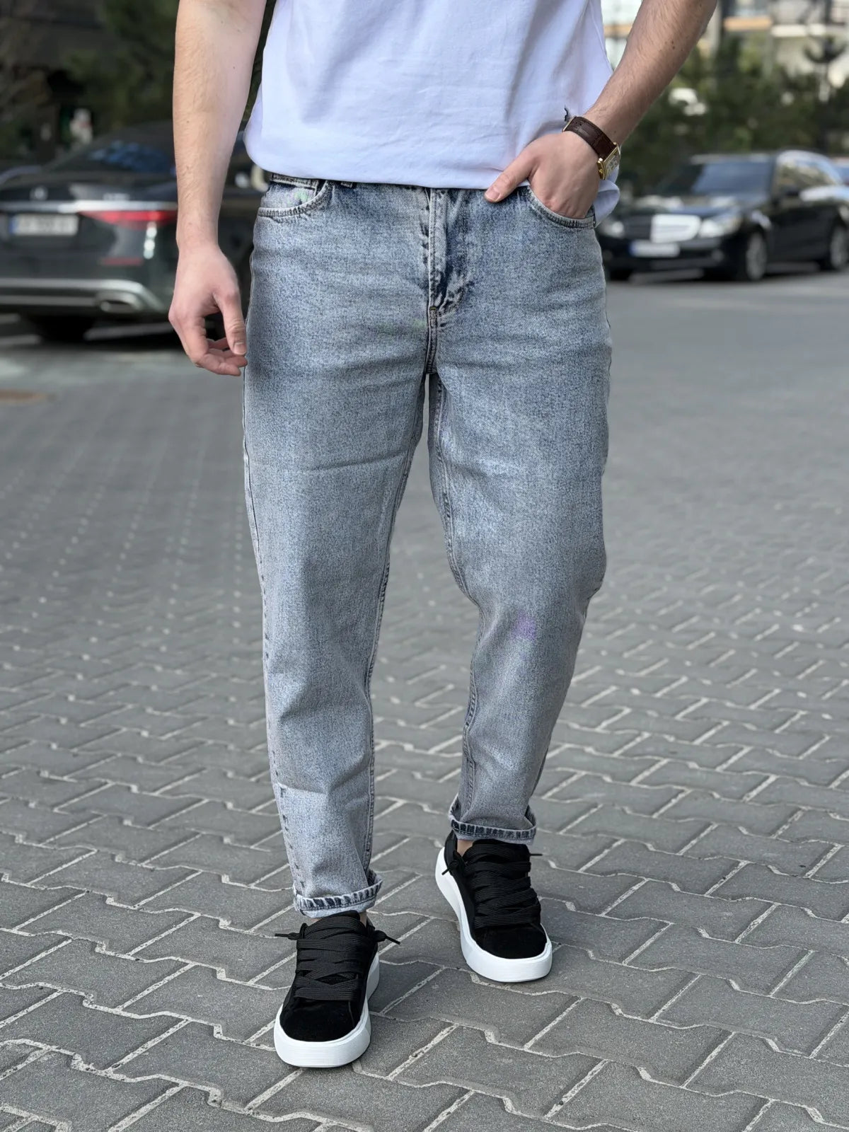 Джинси mom fit