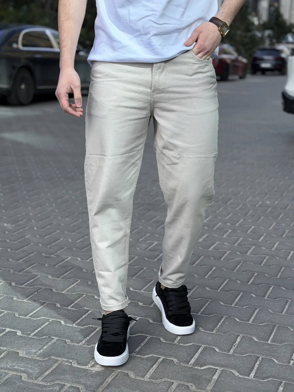 Джинси mom fit